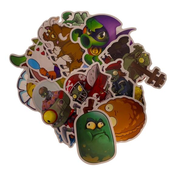 Plants vs Zombies Gift Basket | PvZ Plush Toys, Coloring Book, Stickers & More - Picture 7 of 11